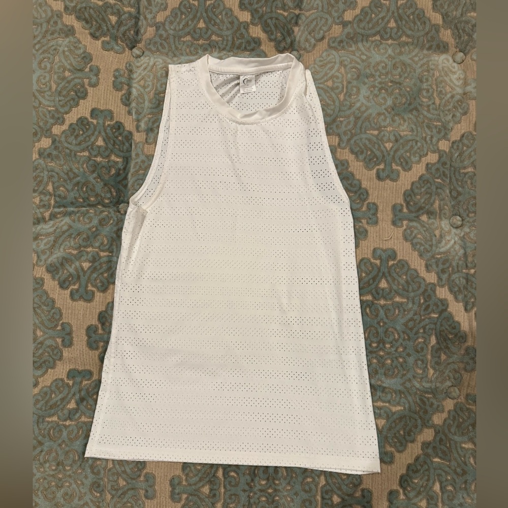 Zyia white athletic tank
